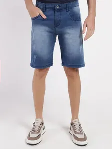 Bermuda Jeans Masculina AZUL 46