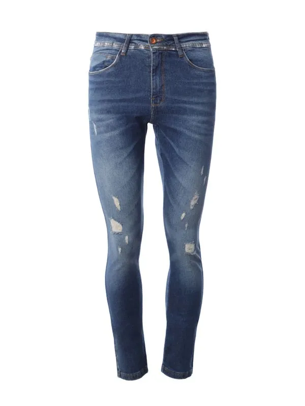 Calça Jeans Slim Zune Masculina AZUL 44