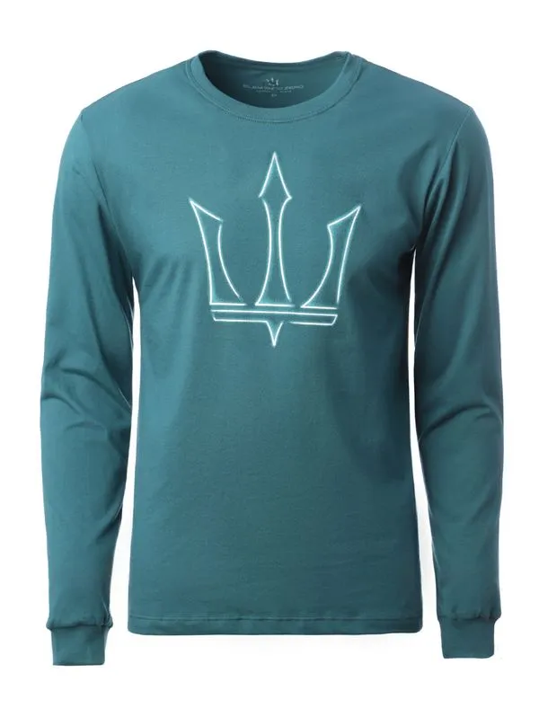 Camiseta Manga Longa Masculina VERDE M