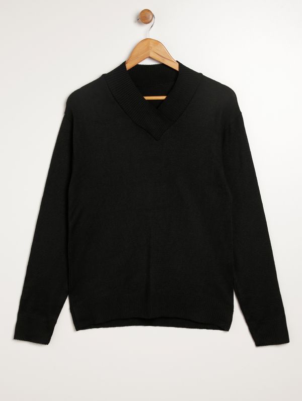 Suéter Plus Size Feminino Preto G2