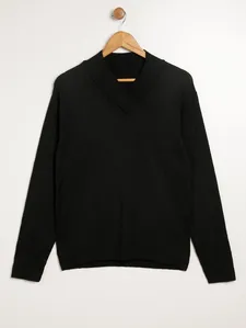 Suéter Plus Size Feminino Preto G2