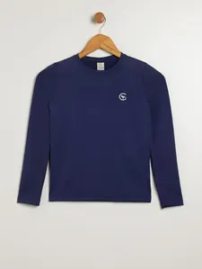 Blusa com Proteção UV Juvenil Para Menina - MARINHO 12