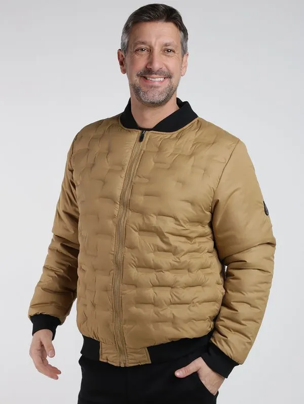 Jaqueta Puffer Masculina CARAMELO GG