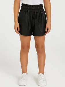 Short Clochard Juvenil Para Menina - PRETO 14