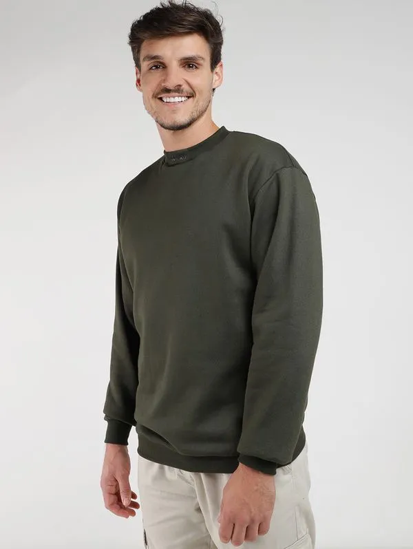 Moletom Vels Masculino VERDE P