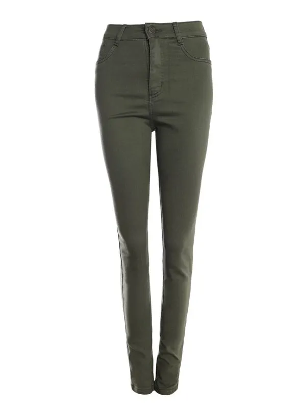 Calça Sarja Skinny Sawary Feminina VERDE 40