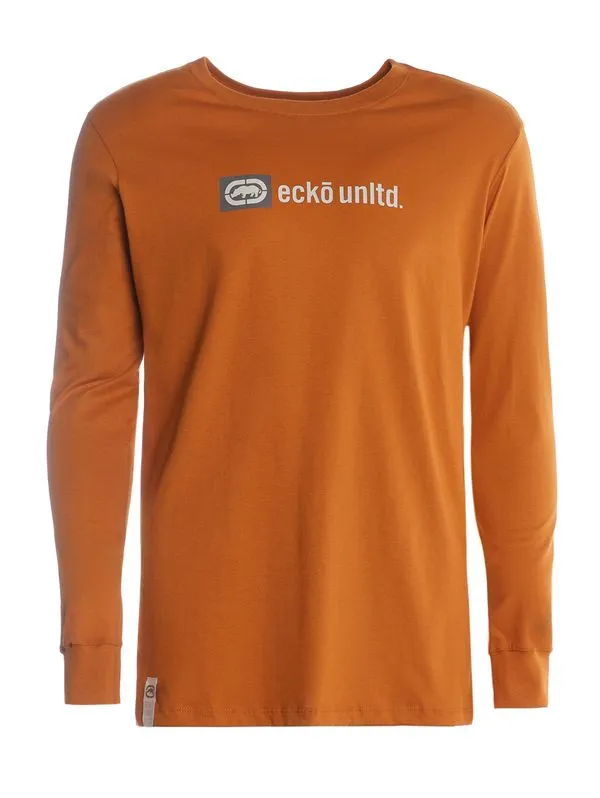 Camiseta Manga Longa Masculina CARAMELO M