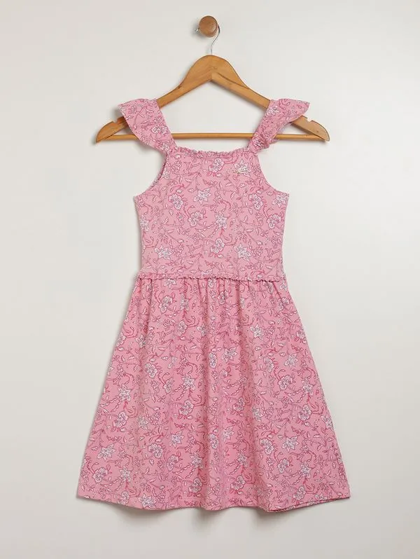 Vestido Juvenil Para Menina - ROSA 14