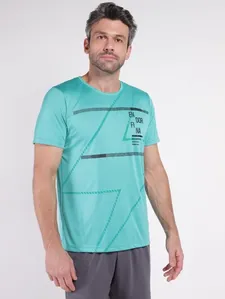 Camiseta Esportiva Masculina AZUL M