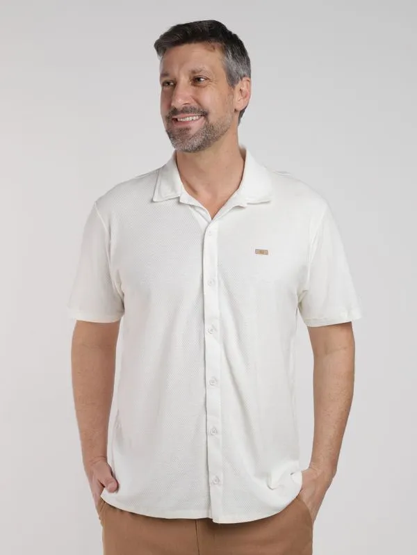 Camisa Manga Curta Masculina OFF WHITE GG