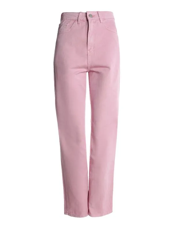 Calça Sarja Reta Autentique Feminina ROSA CLARO 48