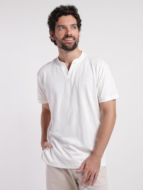 Camiseta Manga Curta Dixie Masculina OFF WHITE GG
