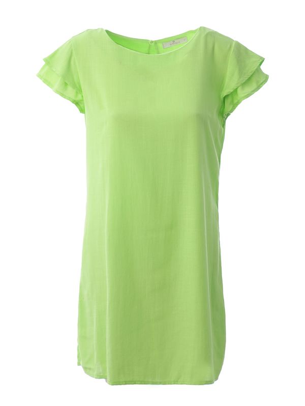 Vestido Manga Curta Autentique Feminino Verde M