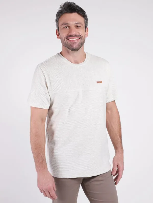 Camiseta Manga Curta Elétron Masculina MESCLA P