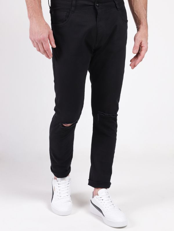 Calça Sarja Slim Masculina PRETO 46