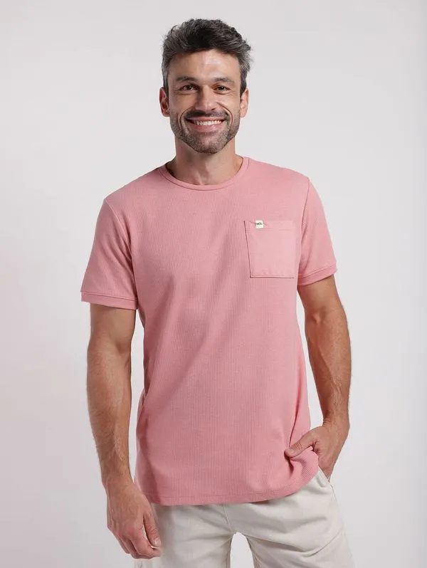Camiseta Manga Curta Masculina ROSE M