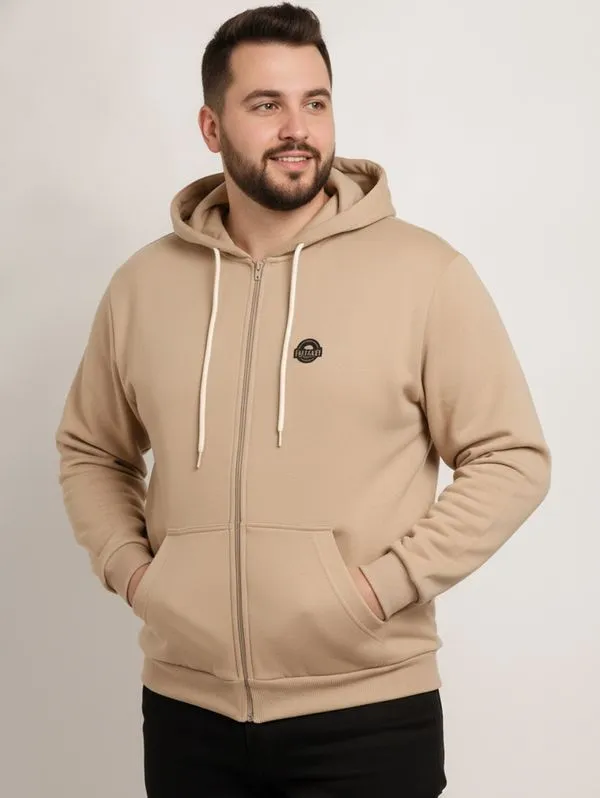Moletom Plus Size Masculino BEGE G3