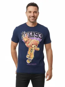 Camiseta Manga Curta Masculina MARINHO G