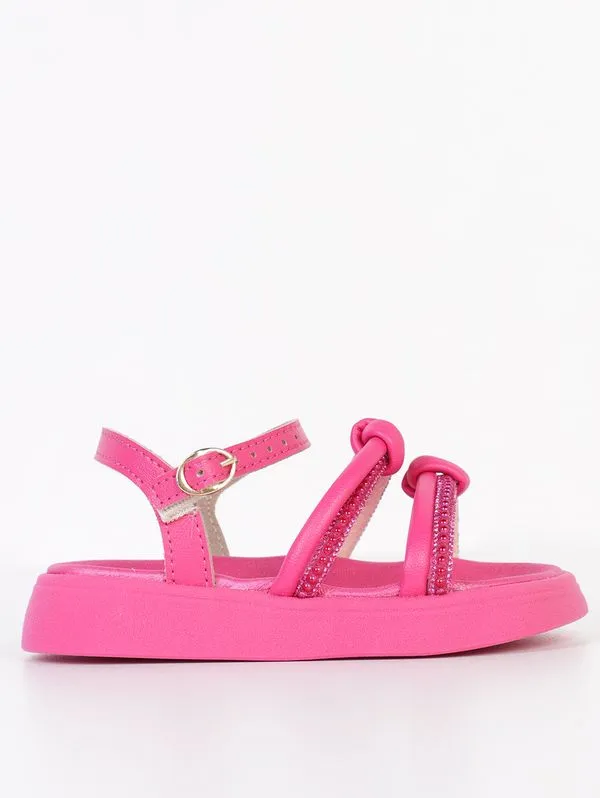 Sandália Molekinha Infantil Para Bebê Menina - PINK 18