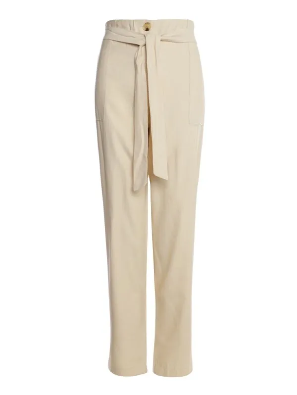 Calça Alfaiataria Reta Feminina OFF WHITE P
