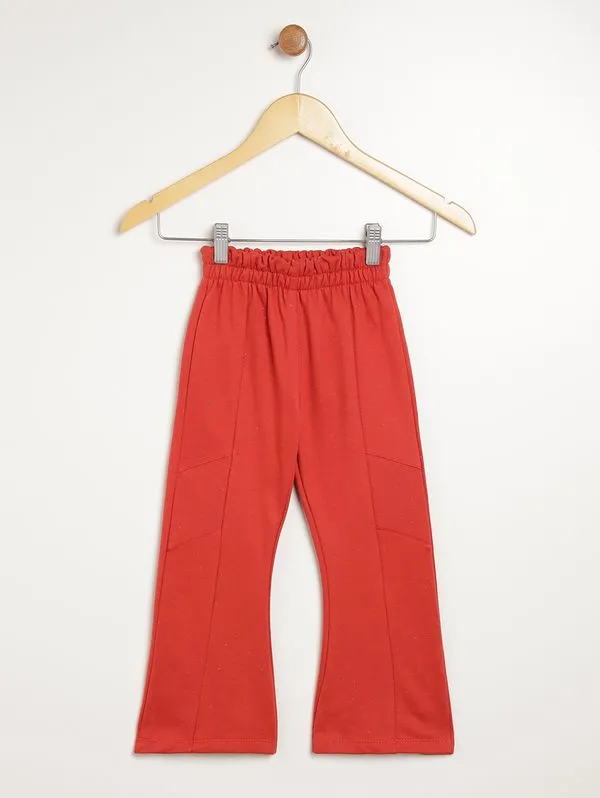 Calça Wide Leg Infantil Para Menina - TELHA 2