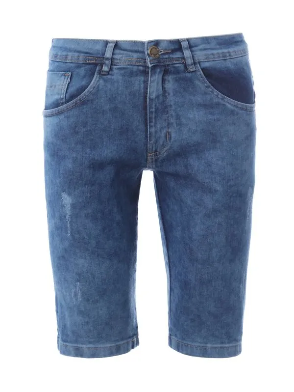 Bermuda Jeans Masculina AZUL 42