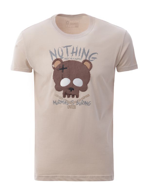 Camiseta Manga Curta Masculina AREIA P