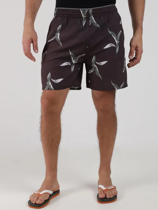 Calção Estampado Masculino PRETO P