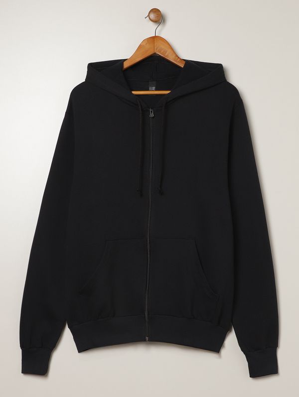 Jaqueta Moletom Plus Size Feminina PRETO G4