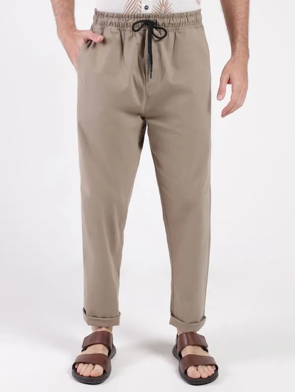Calça Sarja Jogger Masculina CAQUI P