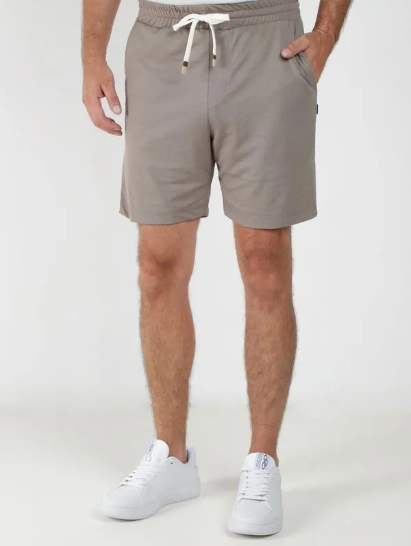 Bermuda Malha Piquet Masculina MARROM GG