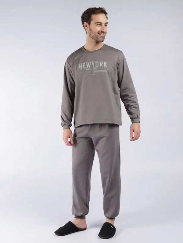 Pijama Moletinho Longo Masculino CHUMBO GG