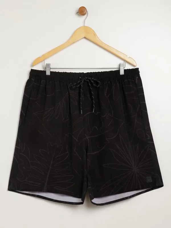 Bermuda Gangster Plus Size Masculina PRETO EX3