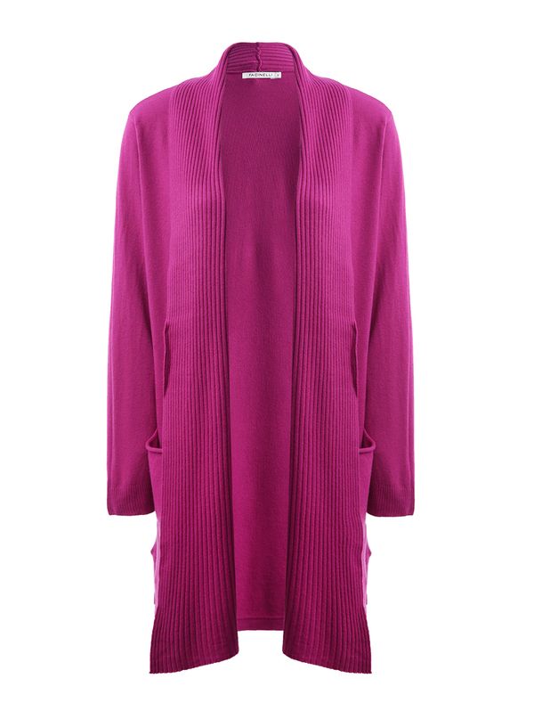 Cardigan de Tricot Feminino ROXO G