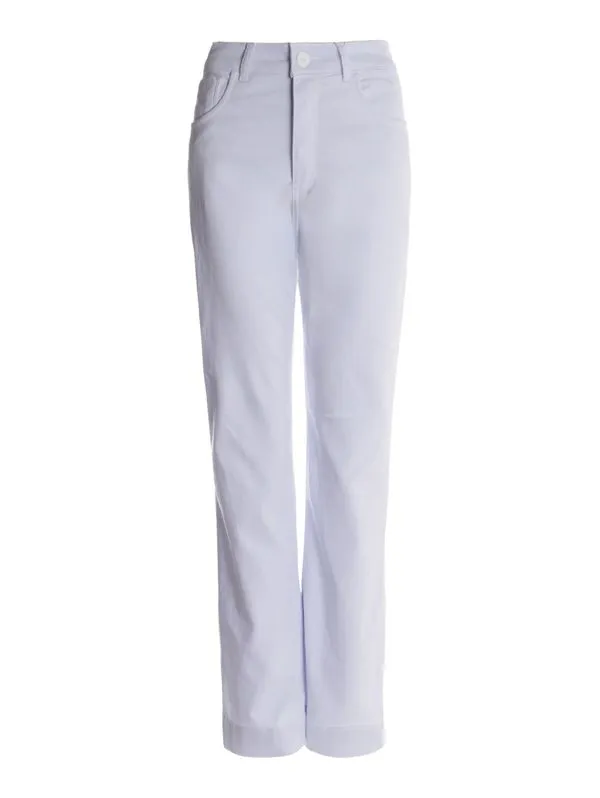 Calça Sarja Reta Pisom Feminina BRANCO 36