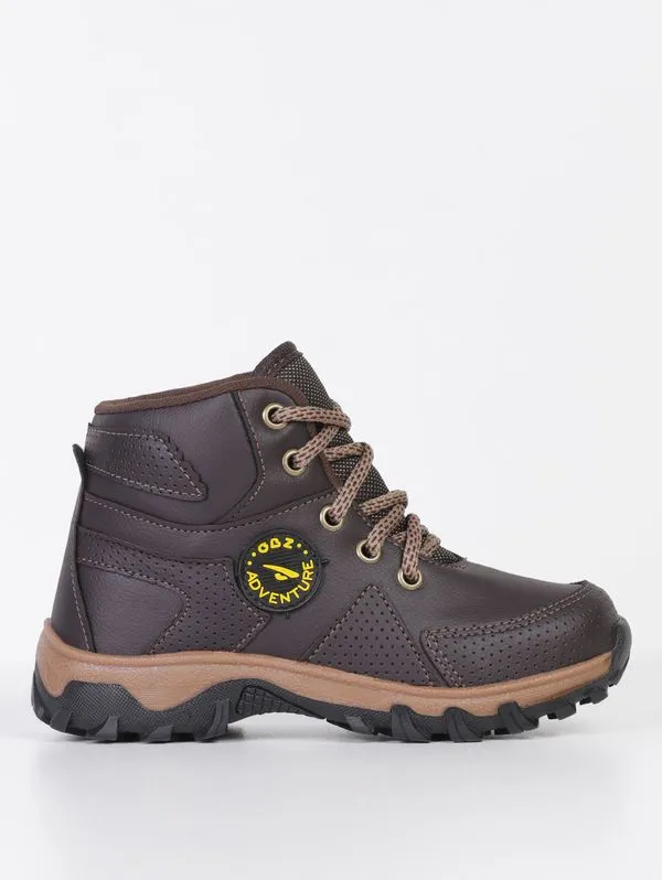 Bota Coturno Adventure Juvenil Para Menino - CAFE 30