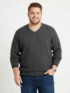 Blusão Tricot Plus Size Masculino CHUMBO G3