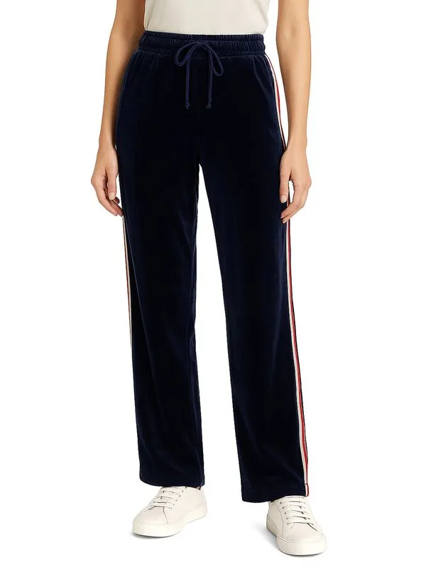 Calça Plush Reta Feminina AZUL GG