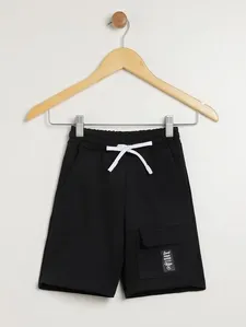 Bermuda Cargo Infantil Para Menino - PRETO 6