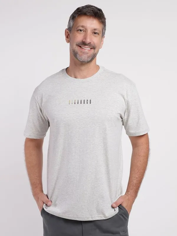 Camiseta Manga Curta Masculina MESCLA P