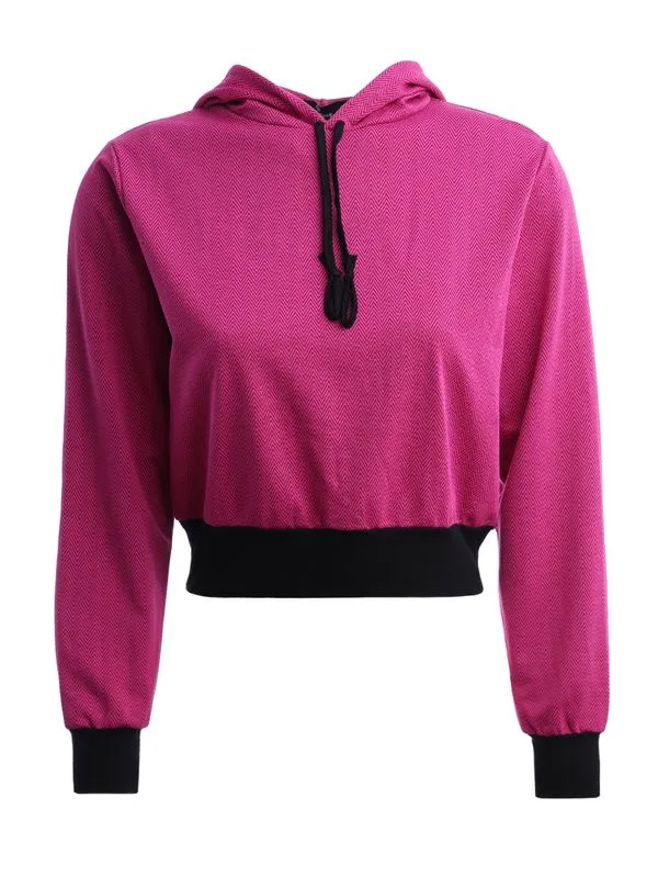 Blusa com Capuz Autentique Feminina ROSA GG