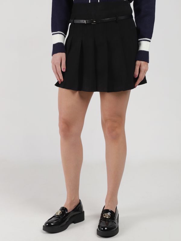 Saia Mini Eagle Rock Feminina PRETO P