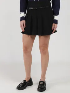 Saia Mini Eagle Rock Feminina PRETO P