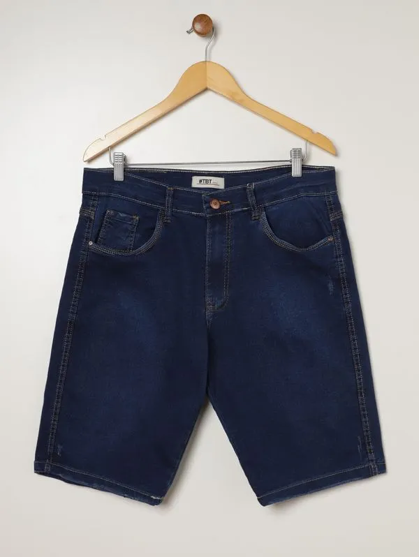 Bermuda Jeans Masculina AZUL 42