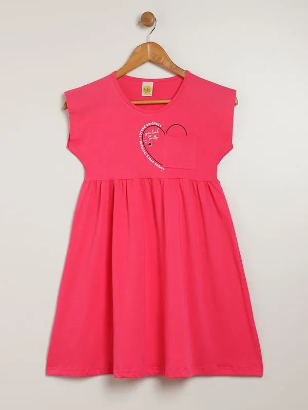 Vestido Juvenil Para Menina - PINK 14