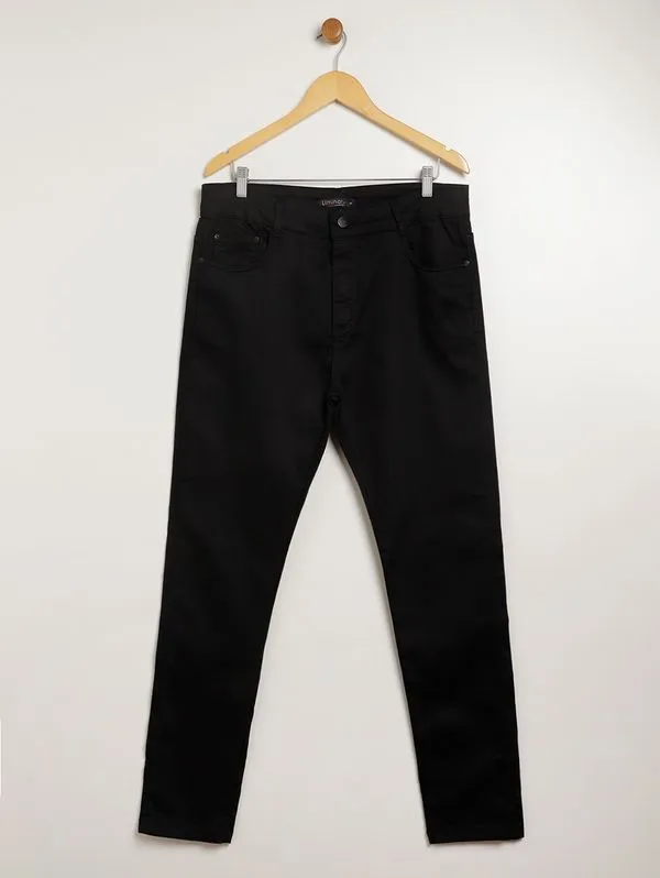 Calça Sarja Confort Plus Size Masculina PRETO 48