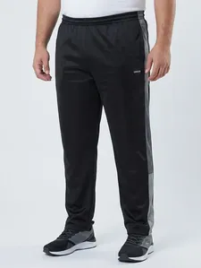 Calça Esportiva Reta Plus Size Masculina PRETO G2