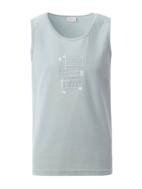 Camiseta Regata Gangster Masculina VERDE G