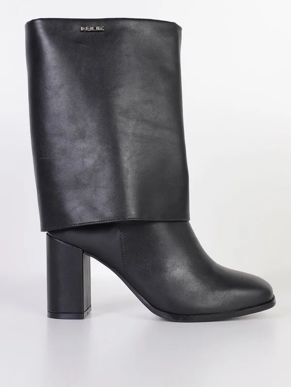 Bota Cano Curto Quiz Feminina PRETO 38