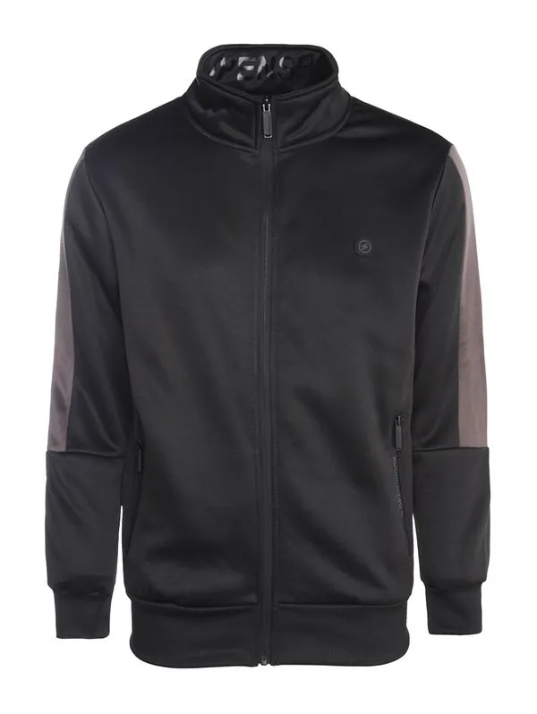 Jaqueta College Bolsos Zíper Masculina PRETO GG